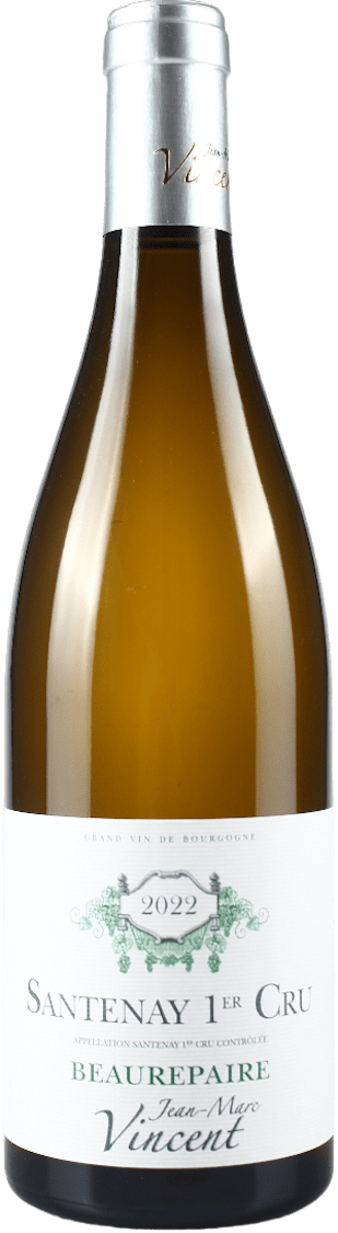 Vincent Santenay Beaurepaire blanc 1er Cru 2022
