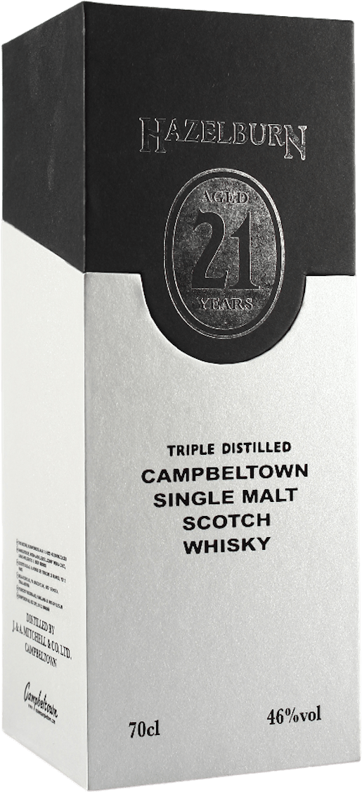 J & A Mitchell & Co Hazelburn 21 Jahre 46 %