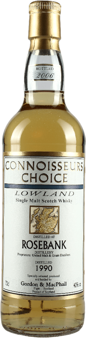 Gordon & MacPhail Rosebank Distilled 1990 Connoisseurs Choice