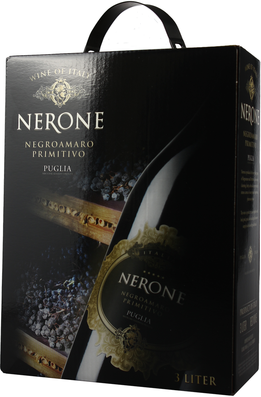 Nerone Negroamaro Primitivo Bag in Box 3 Liter