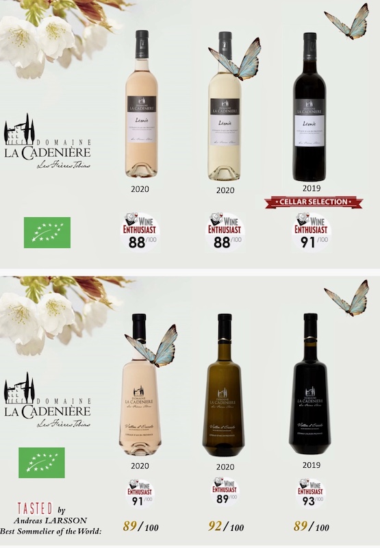 Domaine La Cadenière Léonie Coteaux d´Aix en Provence blanc BIO
