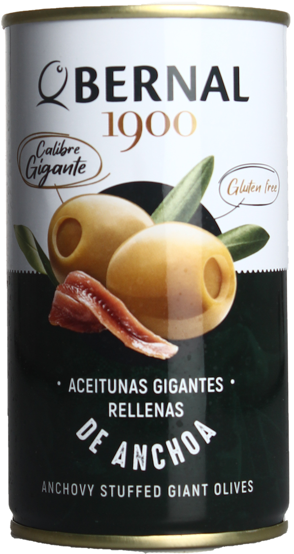 Bernal Oliven gefüllt mit Anchovis