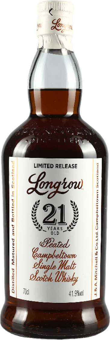 J & A Mitchell & Co Longrow Single Malt Whisky 21 Jahre Limited Release 41,90 %