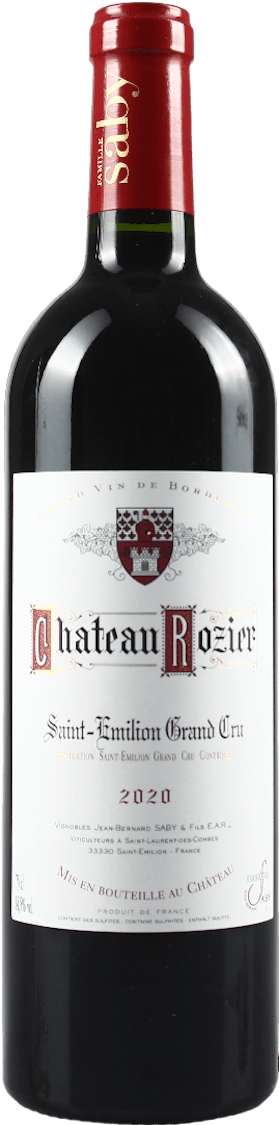 Chateau Rozier Saint Emilion Grand Cru 2022 0,375 Liter