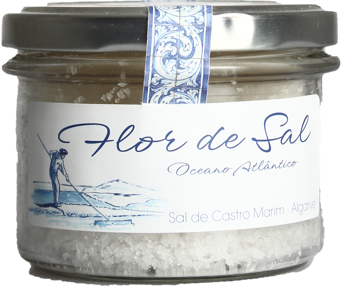 Feinstes Meersalz Flor de Sal de Castro Marim Algarve