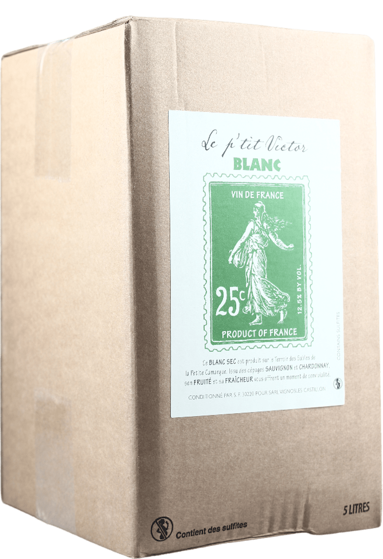 Le Petit Victor blanc Bag in Box Chardonnay Sauvignon Blanc