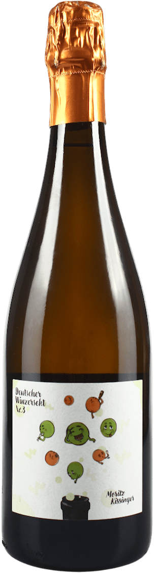 Moritz Kissinger Deutscher Winzersekt Nr. 3 Brut Nature BIO
