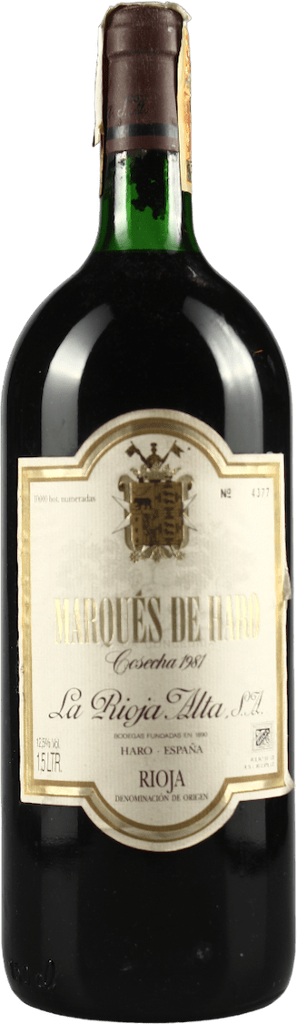 Marques de Haro Gran Reserva 1981 Magnum