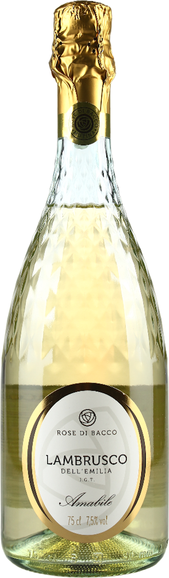 Lambrusco Rose Di Bacco Blanco Amabile frizzante