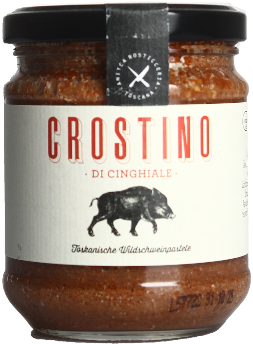 Crostino Paté di Cinghiale Wildschweinpastete Toskana