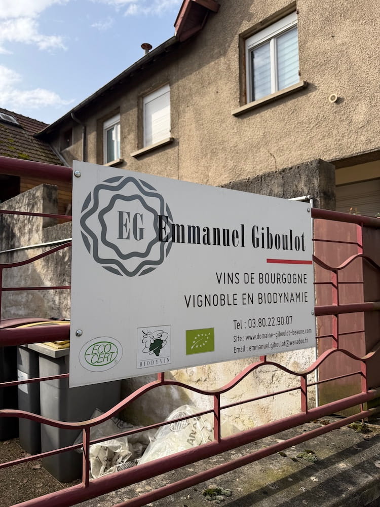 Emmanuel Giboulot Lulunne AOP Beaune 2023 BIO