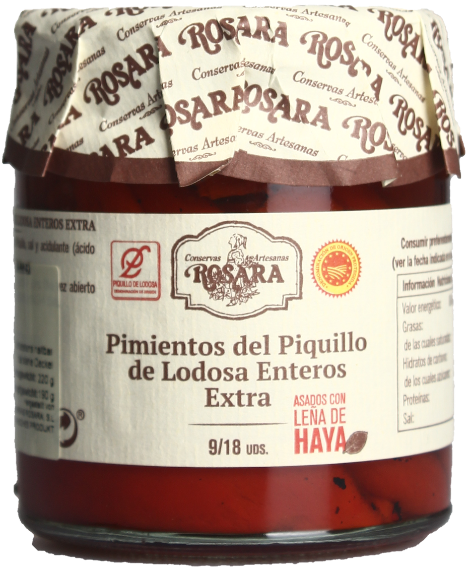 Conservas Rosara Pimiento del Piquillo Paprika ganz