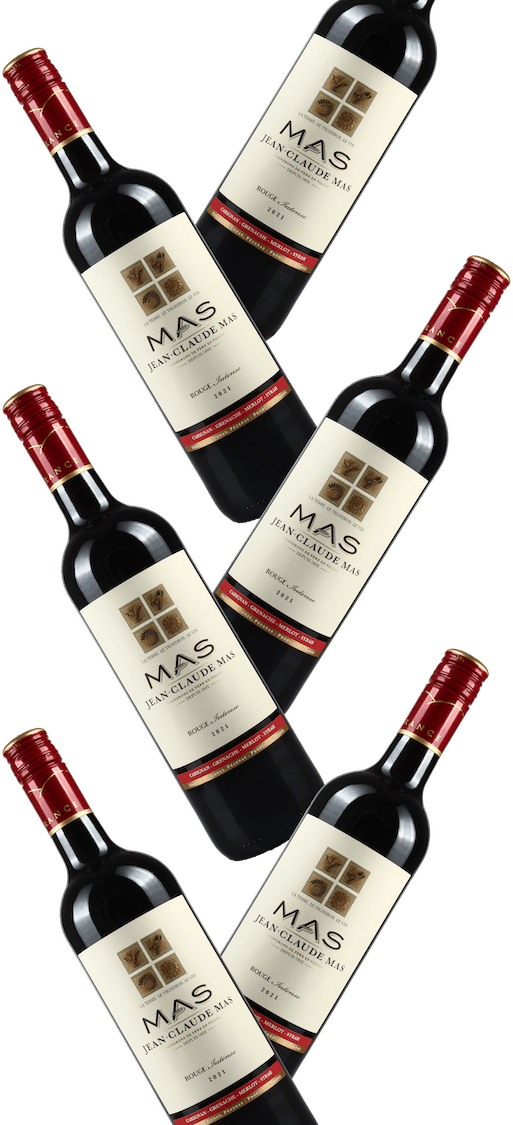 Jean-Claude Mas Rouge Intense IGP 12er Set