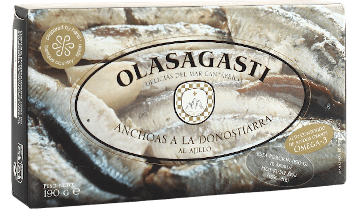 Olasagasti Anchoas a la Donostiarra Sardellen nach baskischer Art